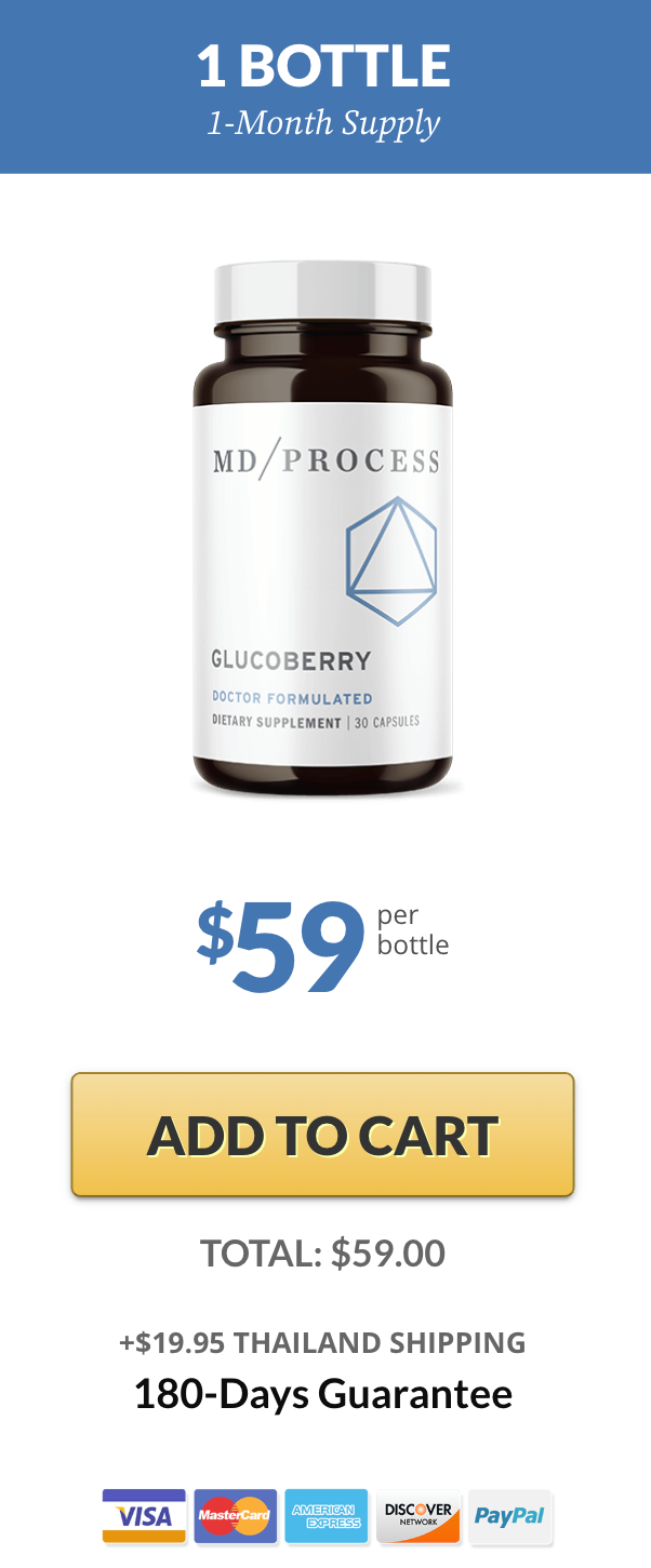 GlucoBerry Buy 1 Bottle